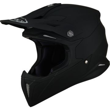 Suomy X-Wing Plain E06 Mat Zwart Crosshelm