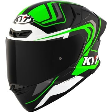 KYT TT-Revo Overtech Zwart Groen Integraalhelm