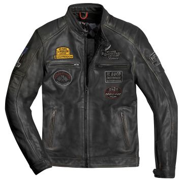 HolyFreedom Zero Evolution Zwart Leren Motorjas