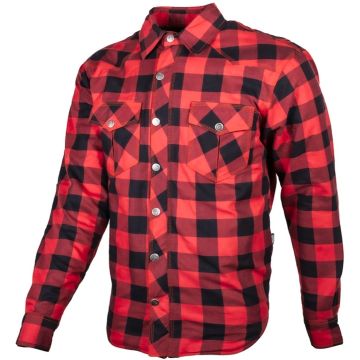 gms Jaguar Zwart Rood Motoroverhemd