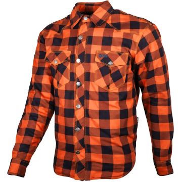 gms Jaguar Zwart Oranje Motoroverhemd