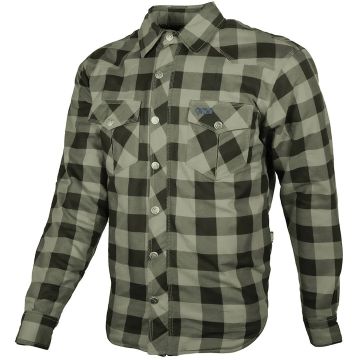 gms Jaguar Zwart Olijf Motoroverhemd