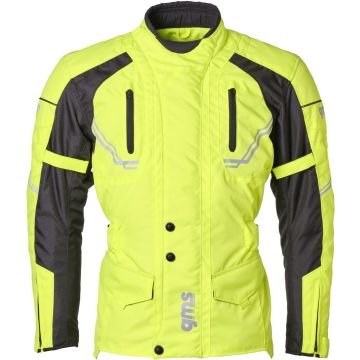 gms Taylor Neon Gele Textiele Motorjas