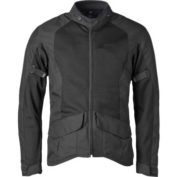 gms FiftySix.7 Long Black Textile Jacket