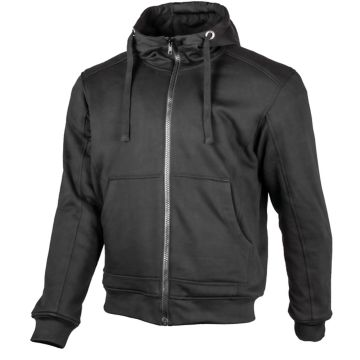 gms Grizzly Zwarte Waterdichte Motorhoodie