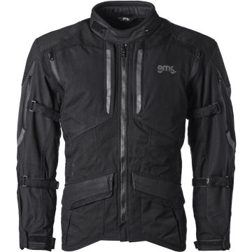 gms Acamar WP Black Waterproof Textile Jacket