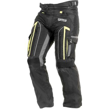 gms Everest Black Yellow Textile Pants
