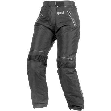 gms Highway 3 Ladies Black Waterproof Textile Pants