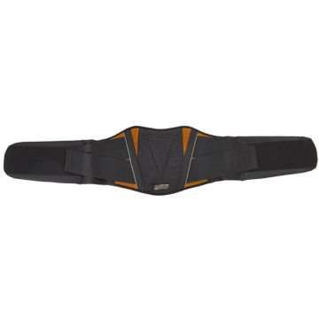 gms Racing Black Orange Kidney Belt