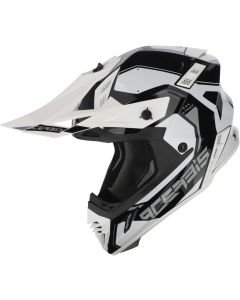 Acerbis X-Track Black White Motocross Helmet