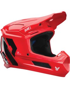 Thor Fleet Forge Rood Zwart Crosshelm