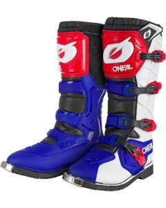 O'NEAL Rider Pro Blue Red Motocross Boots