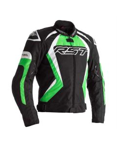 RST Tractech Evo 4 Textiele Jas Zwart Groen Wit