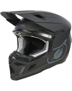 O'NEAL 3SRS Solid Matt Black Motocross Helmet