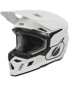 O'NEAL 3SRS Solid Matt White Motocross Helmet