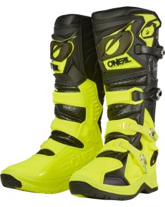 O'NEAL RMX Pro Black Neon Yellow Motocross Boots
