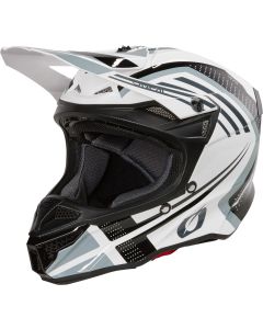 O'NEAL 5SRS Spike Black White Motocross Helmet