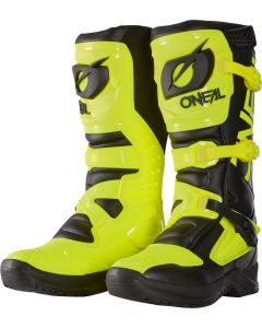 O'NEAL RSX Black Neon Yellow Motocross Boots