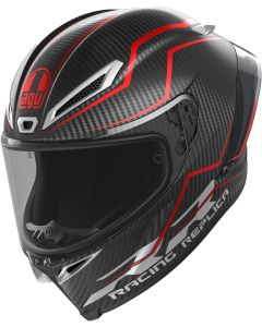 AGV Pista GP RR Performante Carbon Zwart Rood Integraalhelm