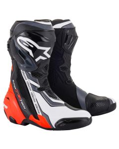 Alpinestars Supertech R Black Red Fluo White Gray