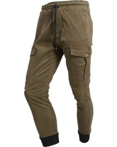 MUGENRACE Olive Cargo Textielbroek