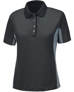 Held Cool Layer Dames Polo Shirt Zwart Grijs