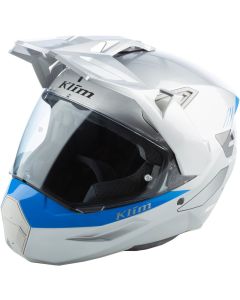 Klim X1 Alpha Carbon Grijs Blauw Adventure Integraalhelm