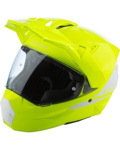 Klim X1 Alpha Carbon Fluo Geel Adventure Integraalhelm
