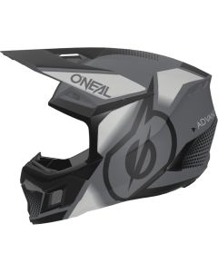 O'NEAL 3SRS Vision Black Grey Motocross Helmet