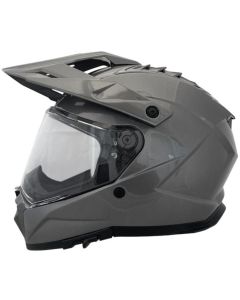 APEX AT300 Solid Mat Grijs Adventure Integraalhelm