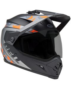 Bell MX-9 Adventure MIPS Enduro Grijs Oranje Adventure Integraalhelm