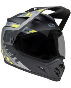 Bell MX-9 Adventure MIPS Enduro Grijs Geel Adventure Integraalhelm