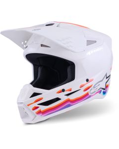 Alpinestars S-M3 Force Wit Multikleur Crosshelm