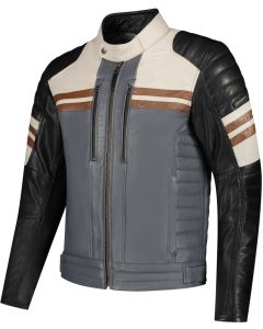 Rusty Stitches Steve Motorfiets lederen jas