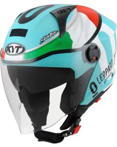 KYT D-City Leopard Replica Straalhelm