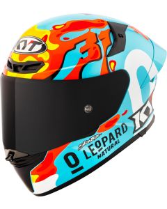 KYT TT-Revo Leopard Replica Aragon Helm