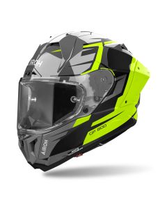 Airoh GP 800 Master Carbon Zwart Grijs Geel Integraalhelm