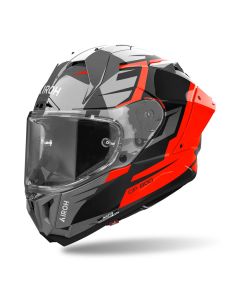 Airoh GP 800 Master Carbon Zwart Grijs Oranje Integraalhelm