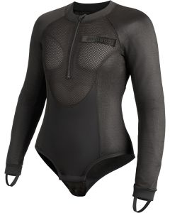 Pando Moto Bia Mesh Dames Zwart Beschermende Base Layer / Body