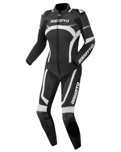 Bogotto Misano Dames Zwart Wit 2-Delig Motorpak