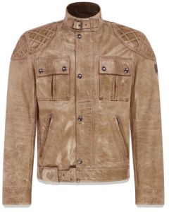 Belstaff Brooklands Light Brown Leather Jacket