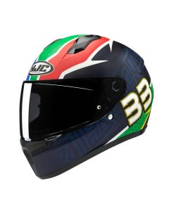 HJC C10 Brad Binder 33 Integraalhelm Zwart Groen