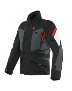 Dainese Carve Master 3 Gore-Tex Jas Zwart Ebony Lava Rood  