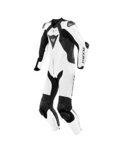 Dainese Laguna Seca 5 Perf. 1-Delig Pak Wit Zwart