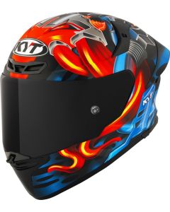 KYT TT-Revo Magnet Rood Blauw Integraalhelm