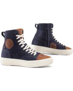 Falco Lennox 3 Geperforeerde Blauwe Motorschoenen