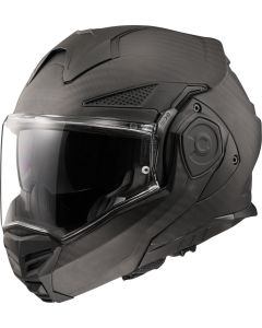 LS2 FF901 Advant X Solid Mat Carbon 06 Systeemhelm