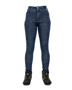 Bull-it Dames Fury Skinny Fit Short Broek Blauw