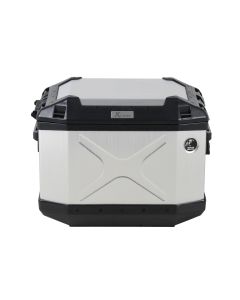 Hepco & Becker Xplorer 40 silver left sidebox