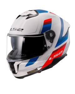 LS2 FF808 STREAM II VINTAGE Wit Blauw Rood-06 Integraalhelm